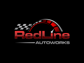 RedLine Autoworks logo design by haidar
