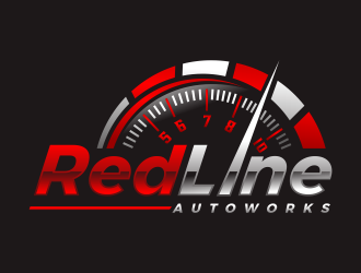 RedLine Autoworks logo design by hidro