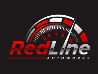 RedLine Autoworks logo design by hidro