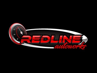 RedLine Autoworks logo design by daywalker