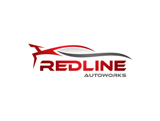 RedLine Autoworks logo design by R-art