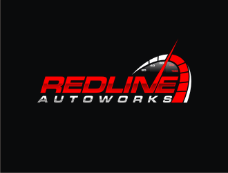 RedLine Autoworks logo design by agil