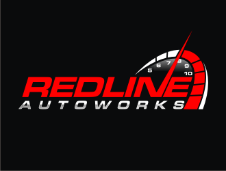 RedLine Autoworks logo design by agil