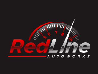 RedLine Autoworks logo design by hidro