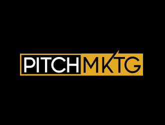 pitch.mktg logo design by bluespix