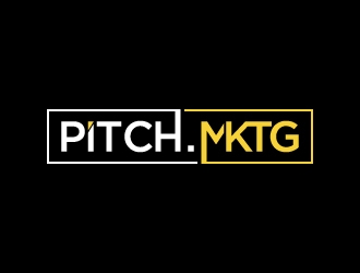 pitch.mktg logo design by labo