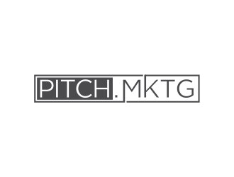 pitch.mktg logo design by evdesign