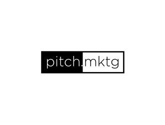 pitch.mktg logo design by .::ngamaz::.