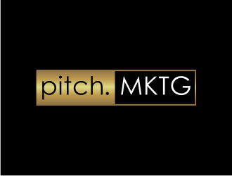 pitch.mktg logo design by nurul_rizkon