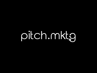 pitch.mktg logo design by SmartTaste