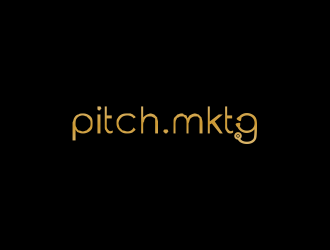 pitch.mktg logo design by SmartTaste