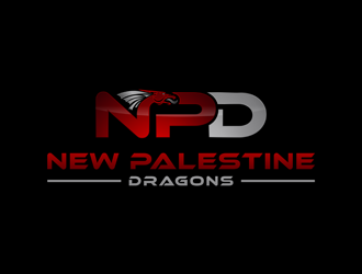 New Palestine Dragons logo design by alby