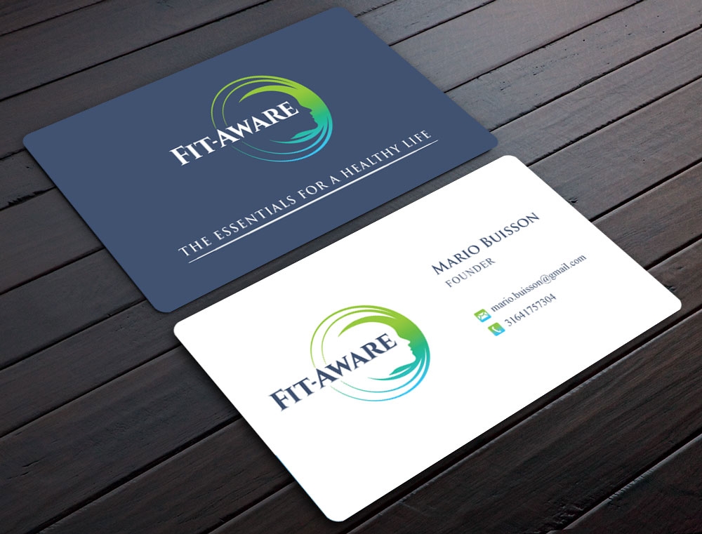 Fit-Aware - Vitality and wellbeing logo design by cre8vpix