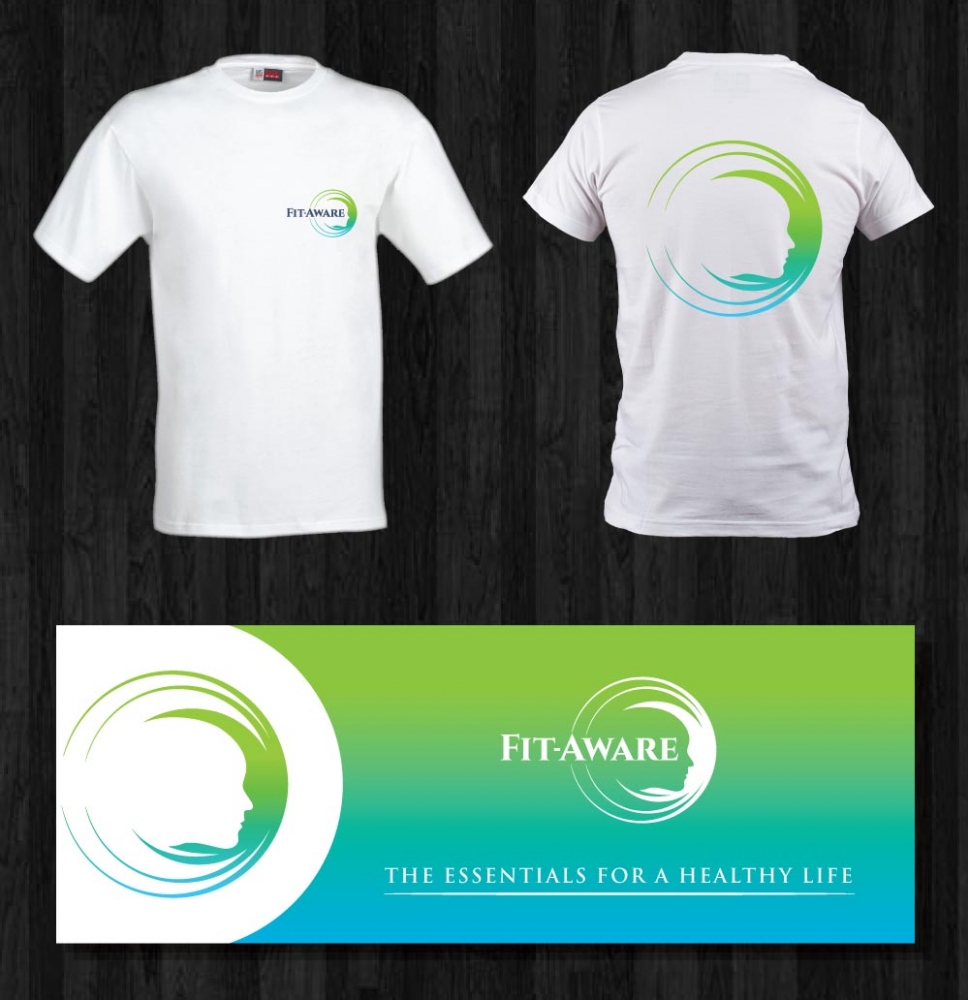 Fit-Aware - Vitality and wellbeing logo design by cre8vpix