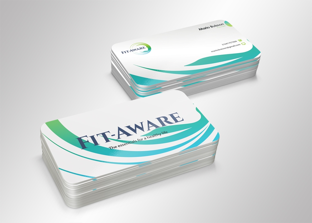 Fit-Aware - Vitality and wellbeing logo design by aamir