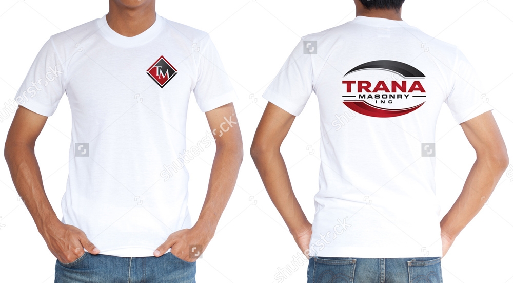 Trana Masonry Inc. logo design by scriotx