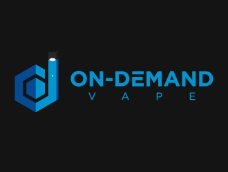 On Demand Vape logo design by fillintheblack