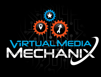 Virtual Media Mechanix logo design by prodesign