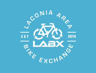Laconia Area Bike Exchange (LABX) logo design by kunejo