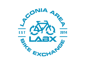 Laconia Area Bike Exchange (LABX) logo design by kunejo