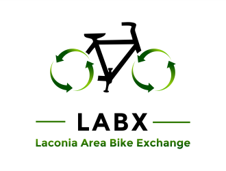 Laconia Area Bike Exchange (LABX) logo design by aldesign