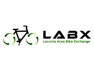Laconia Area Bike Exchange (LABX) logo design by aldesign