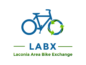 Laconia Area Bike Exchange (LABX) logo design by aldesign