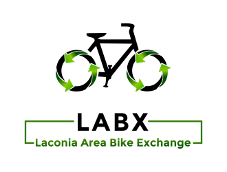Laconia Area Bike Exchange (LABX) logo design by aldesign
