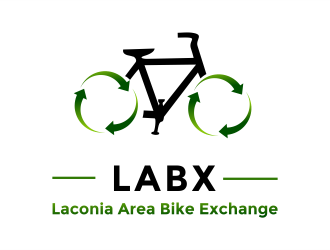Laconia Area Bike Exchange (LABX) logo design by aldesign