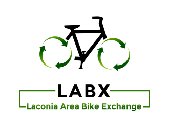 Laconia Area Bike Exchange (LABX) logo design by aldesign
