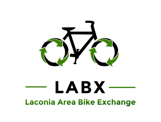 Laconia Area Bike Exchange (LABX) logo design by aldesign