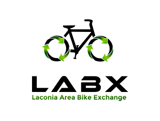 Laconia Area Bike Exchange (LABX) logo design by aldesign