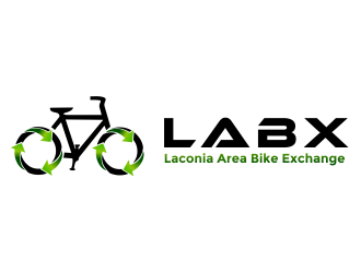 Laconia Area Bike Exchange (LABX) logo design by aldesign