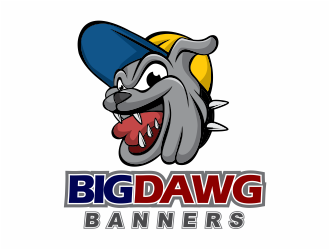 Big Dawg banners logo design by mutafailan