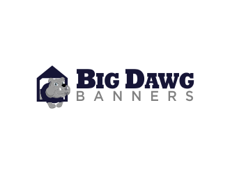 Big Dawg banners logo design by mikael