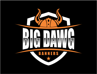 Big Dawg banners logo design by Girly