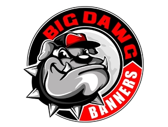 Big Dawg banners logo design by veron