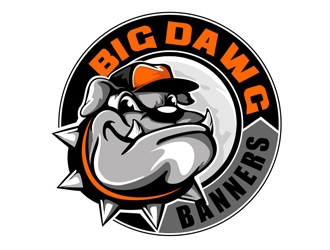 Big Dawg banners logo design by veron