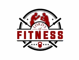 LORDS OF FITNESS logo design by SOLARFLARE