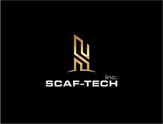 SCAF-TECH Inc. logo design by hole
