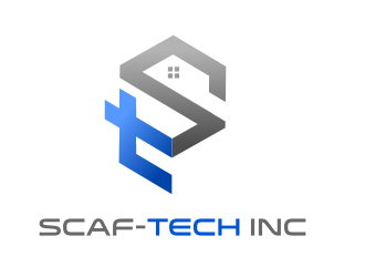 SCAF-TECH Inc. logo design by Rossee