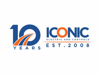 Iconic Electric and Controls logo design by agus