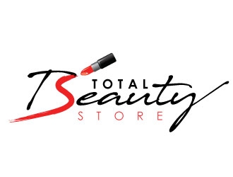 Total Beauty Store (www.totalbeautystore.com) logo design by REDCROW