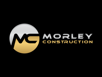 Morley Construction  logo design by BlessedArt