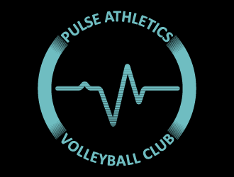 Pulse Athletics Volleyball Club  logo design by fastsev