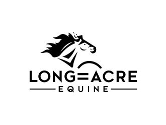 Longacre Equine logo design by nurul_rizkon