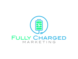 Fully Charged Marketing logo design by done