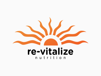 re-vitalize nutrition logo design by bluepinkpanther_