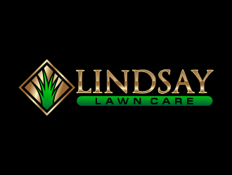 LINDSAY Lawn Care  logo design by done