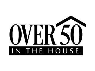 Over 50 in the House logo design by jaize